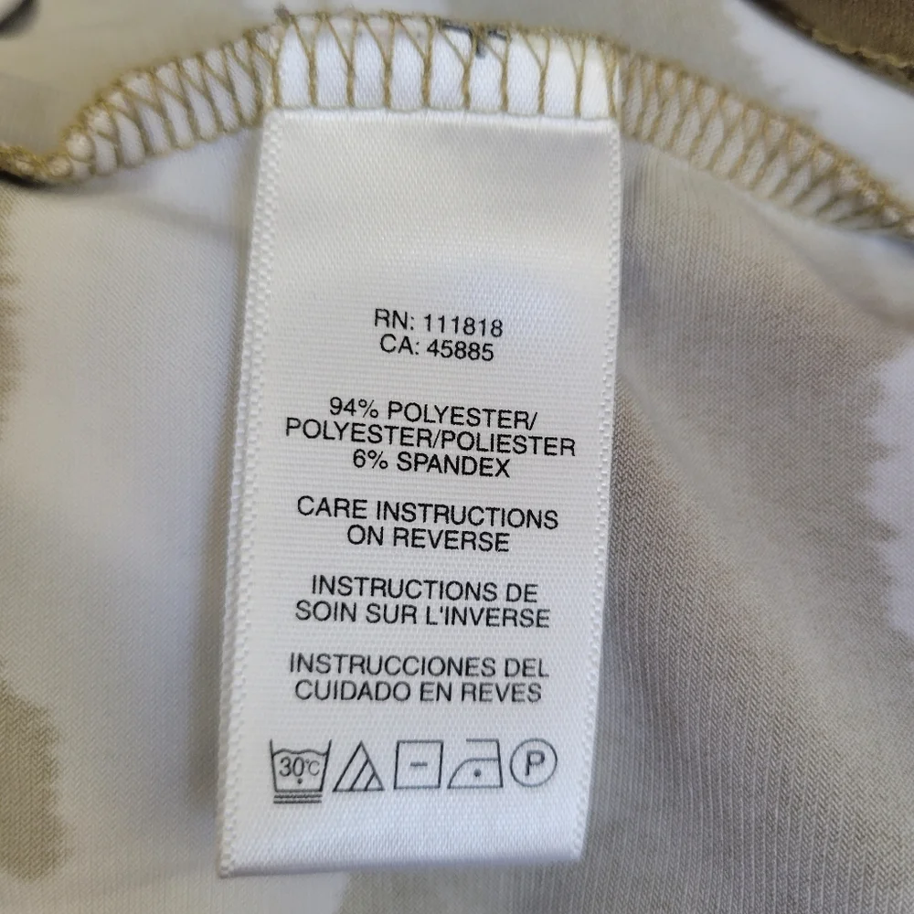 Michael Kors Print Tunic Top